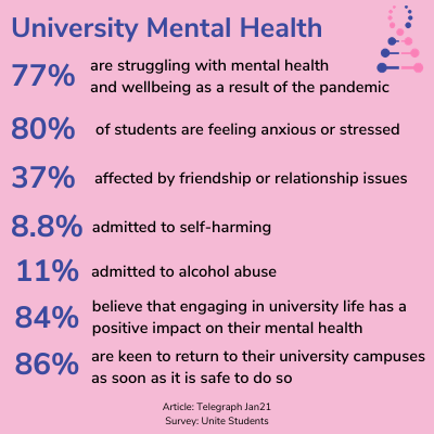 University Mental Health Study Statistics